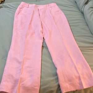 Lauren Ralph Lauren Linen Trouser Pants